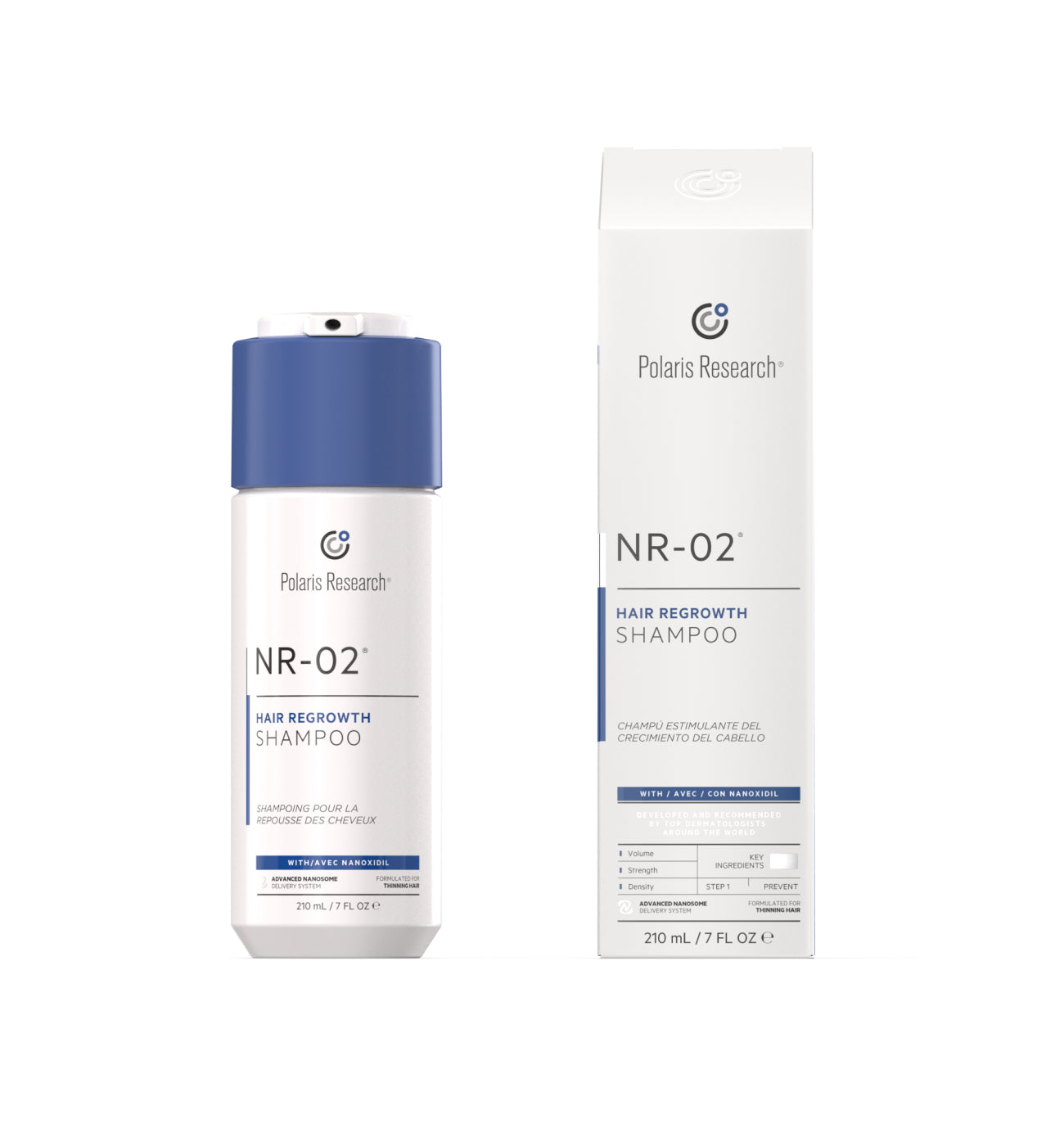 Polaris NR-02® | Shampoo Reestructurante para el Crecimiento del Cabello
