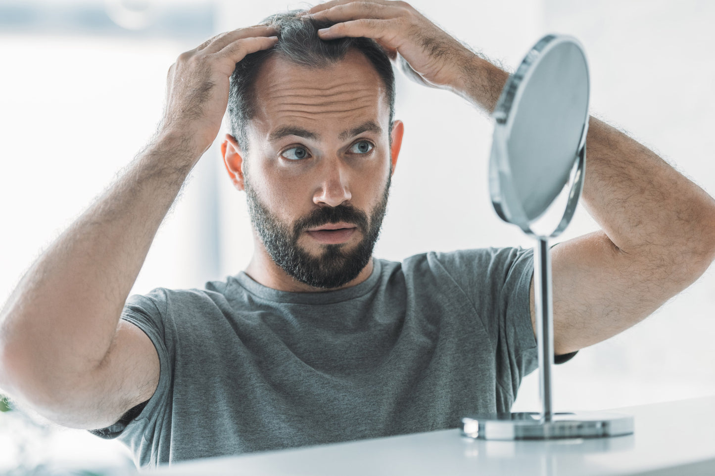 Tipos de entradas en el cabello